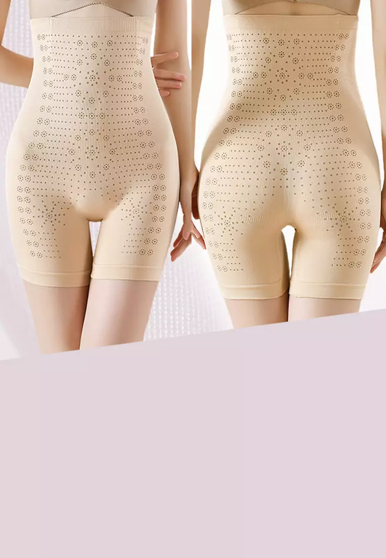 Celana Pendek Ketat Korset Wanita Pelangsing Perut Import dengan Box Venhs Hitam