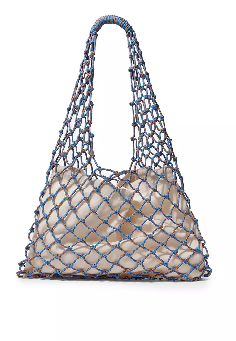 Fishnet Cord Tote Bag