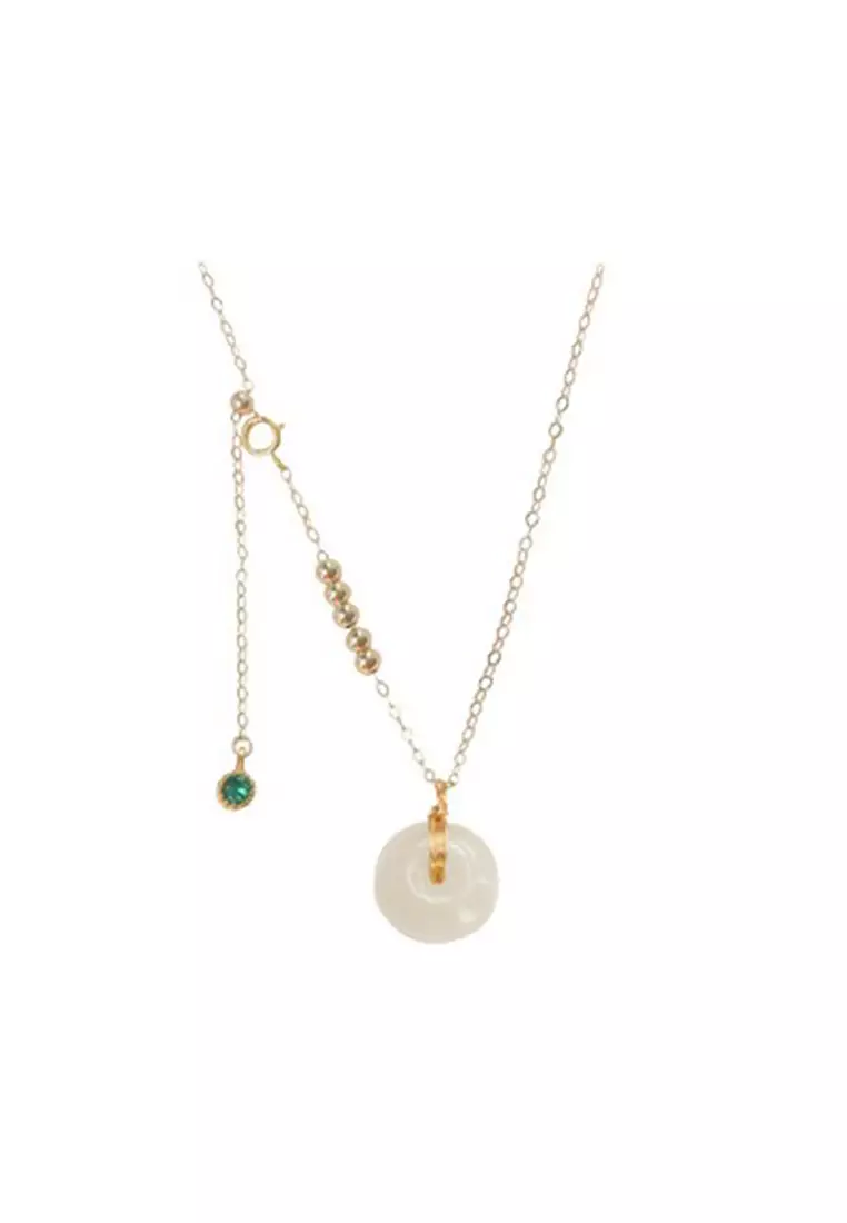 Hetian jade shop necklace