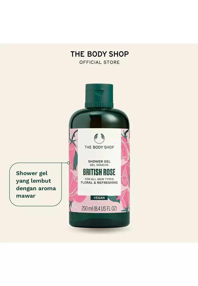 British Rose Shower Gel 250ml