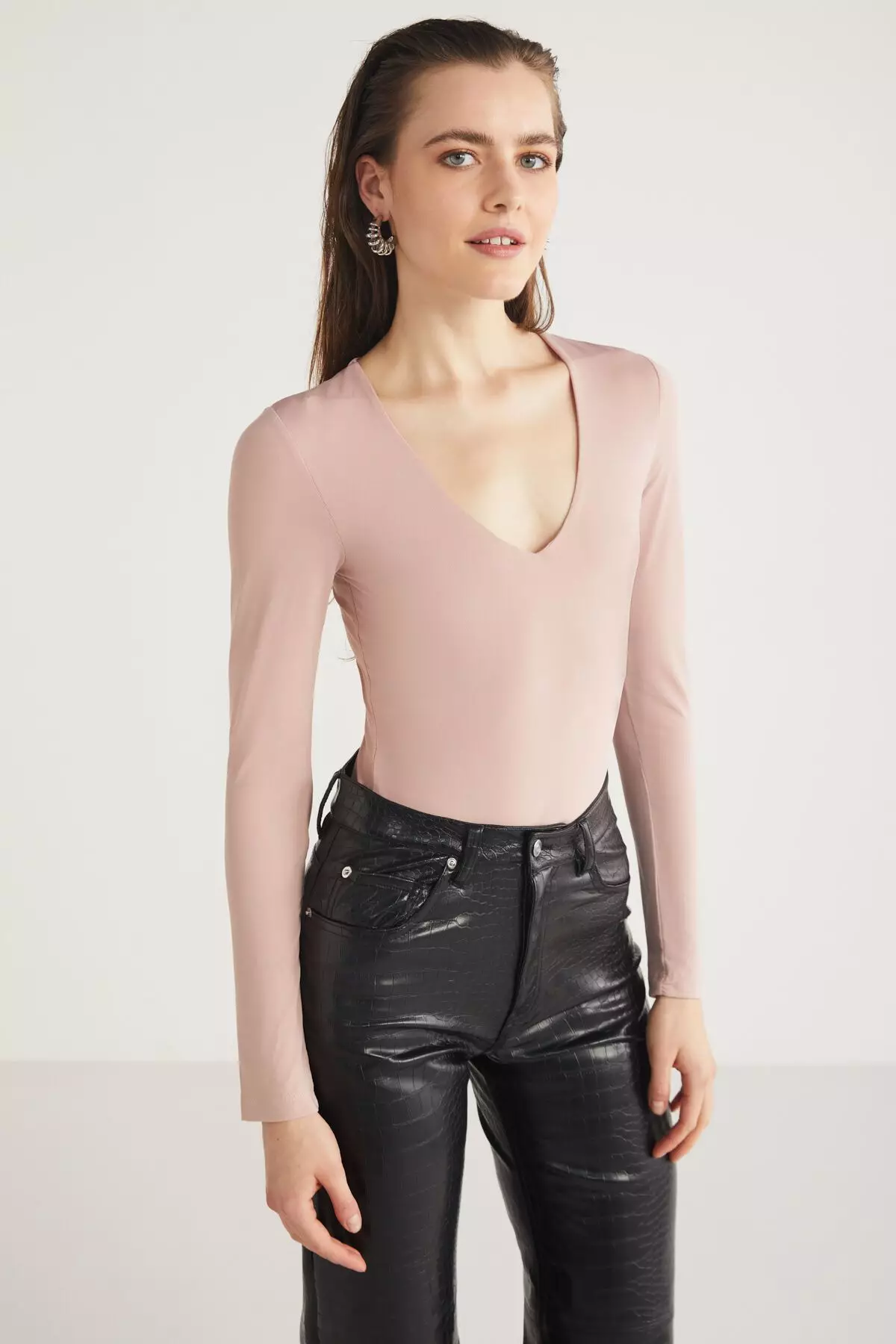 Buy GRIMELANGE Valeri Flexible Thin Jersey Fabric Bottom
