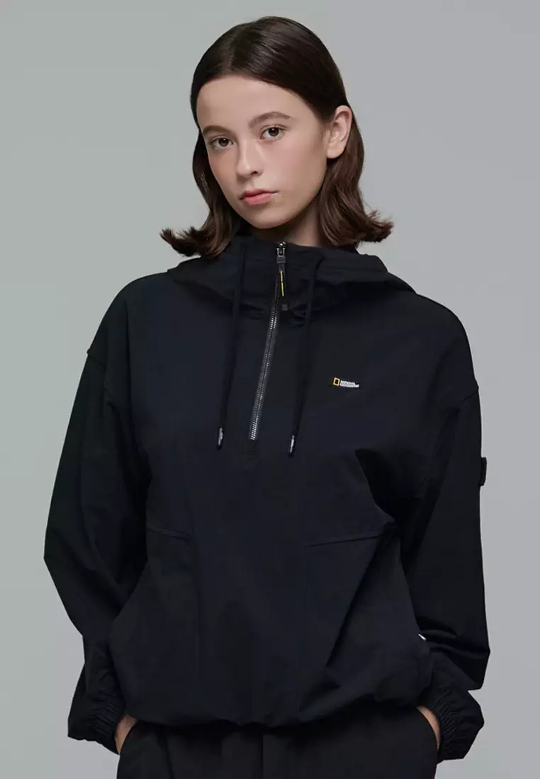 National Geographic Women's ARCHELON Woven Stretch Hooded Anorak