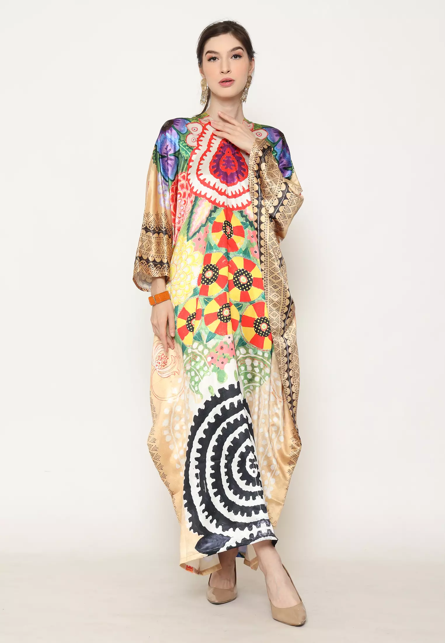 Kanzi Long Sleeve Kaftan