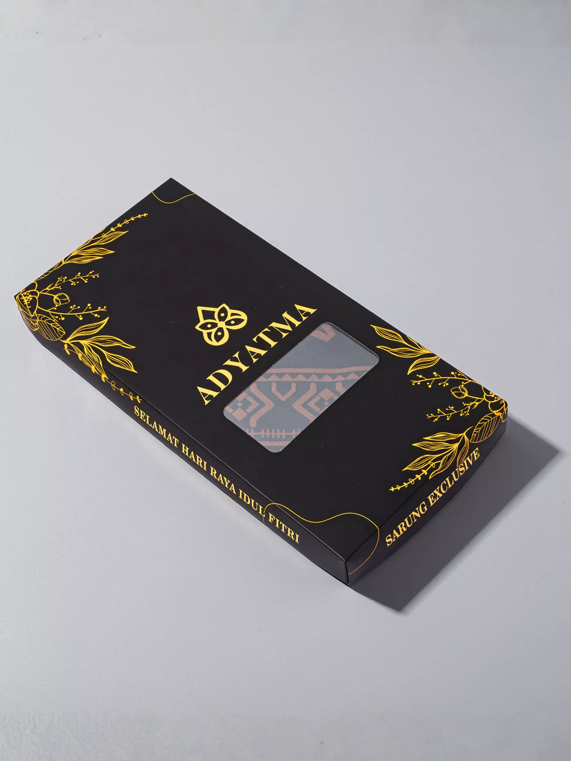 Batik Adyatma Sarung Wangi Premium Black Bata