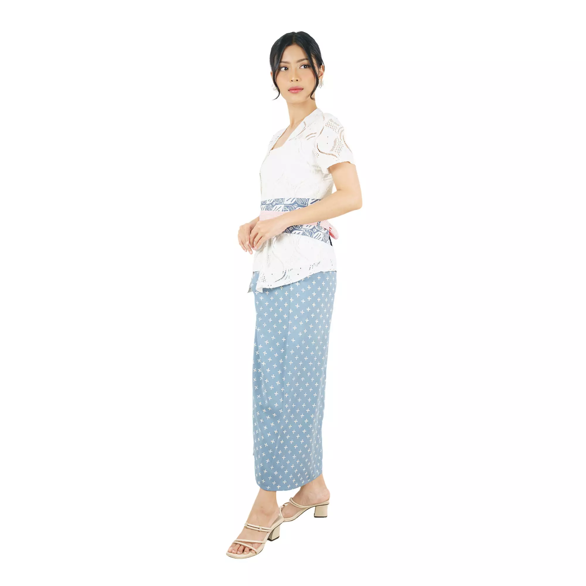 Sabuk Batik Wanita - Bhatara Batik Obi Belt - Ikat Pinggang Batik Modern