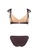 Ozero Swimwear brown COMO Bikini Set in Dark Brown 8017DUSE75B422GS_6