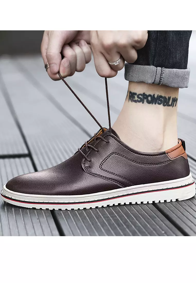 Leather Business Derby Shoes YY8111