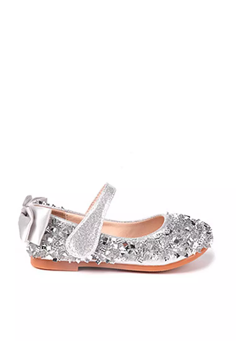 Discount on Twenty Eight Shoes  shoes - SKU: VANSA Sequins Rhinestone Ballet Flats  VSK-F85