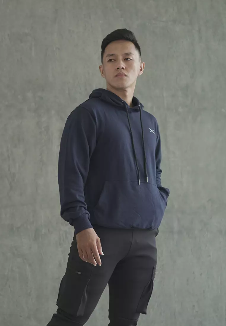 Flexzone Hoodie Pullover Essential series Navy