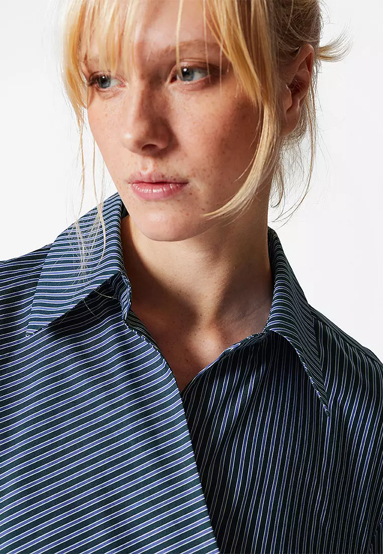 Wrap Shirt Mini Dress