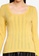 Vero Moda yellow Khaiya Scoop Neckline Sweater 904DBAAFBEA20DGS_2
