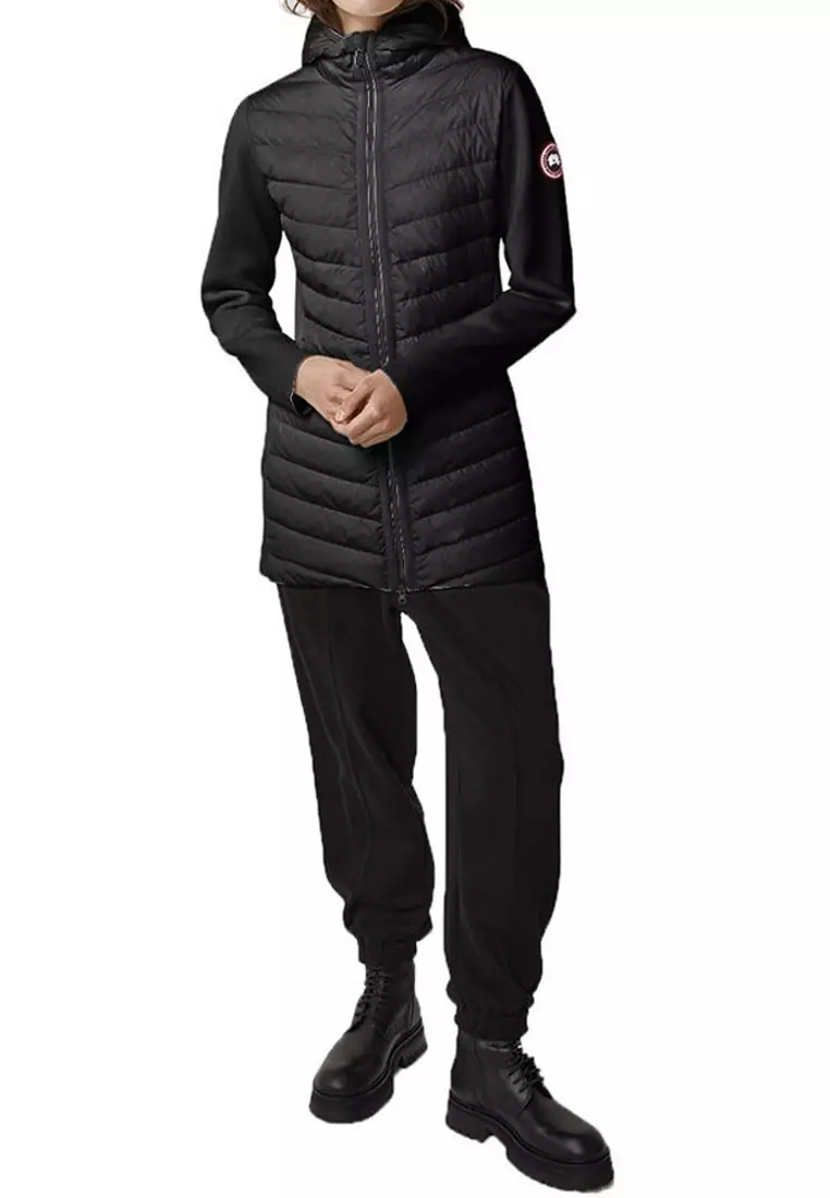 Canada Goose Canada Goose Hybridge Knit Hooded Jacket in Black