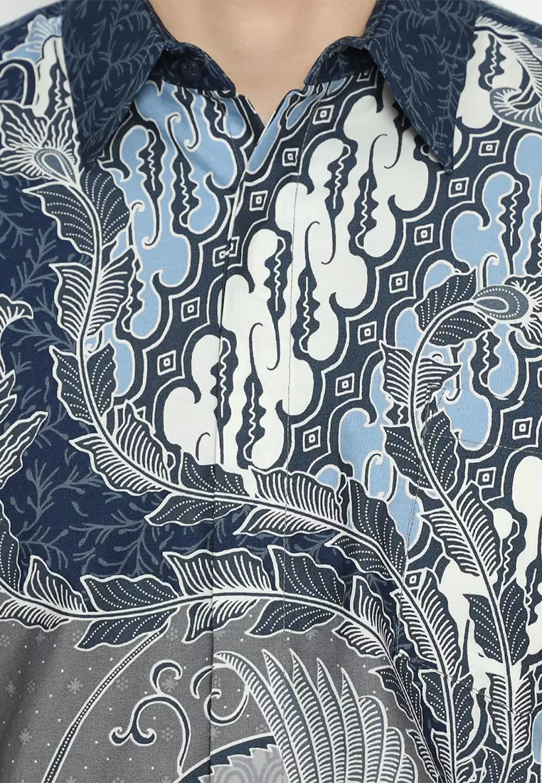 Hadinata Batik Kemeja Panjang Furing Superfine Jaya Jiva