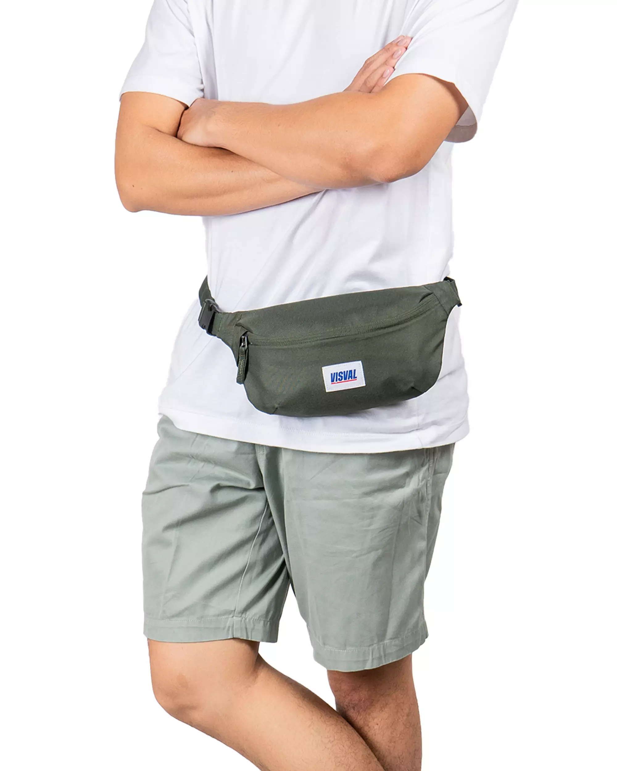 Jual Visval Waist Bag Rush Olive Visval Tas Pinggang Original