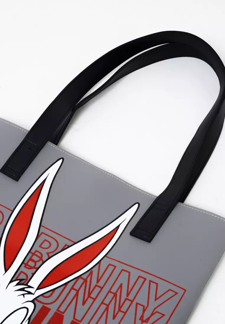 Looney Tunes Collection Vegan Leather Tote Bag Sylva Bugs Bunny