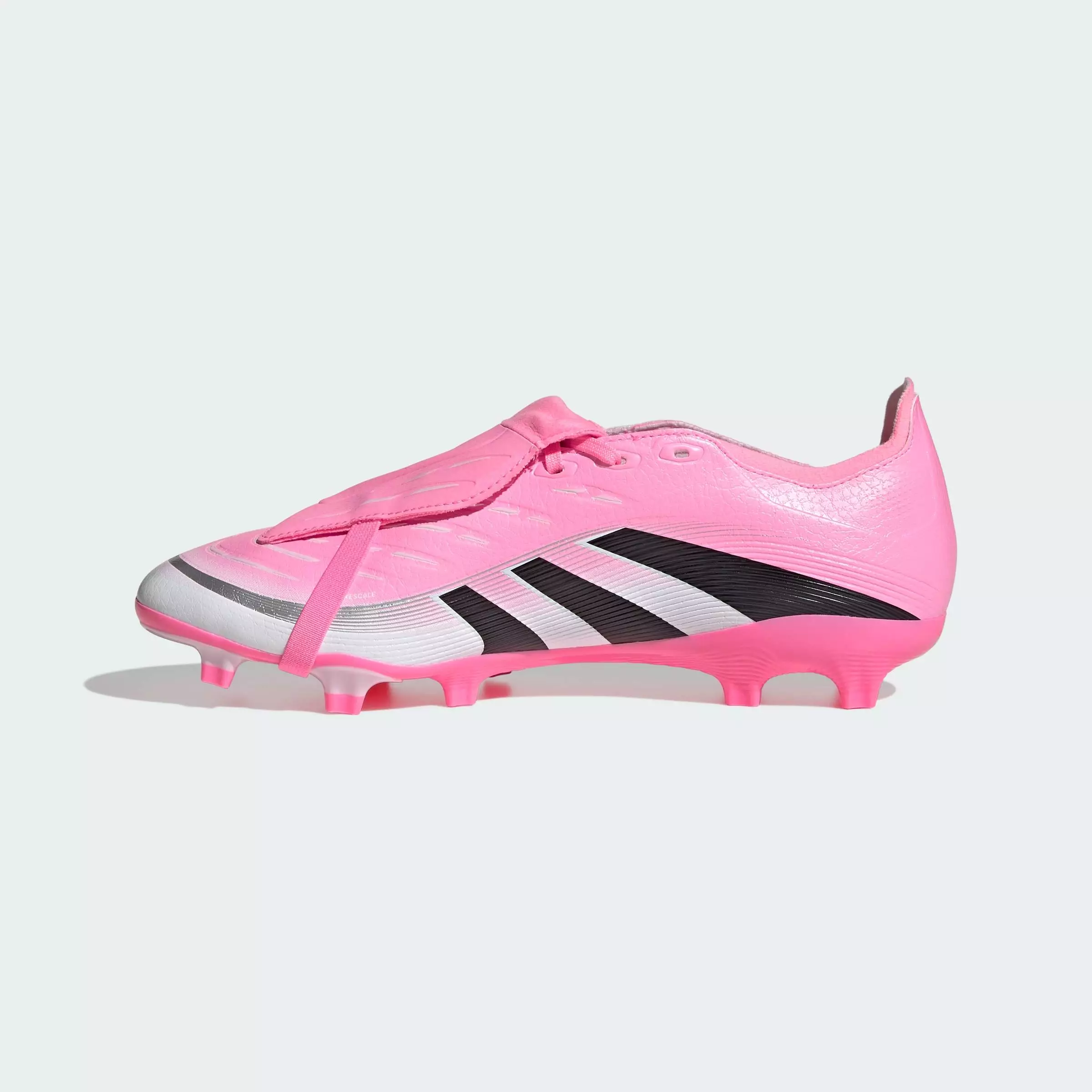 Football PREDATOR LEAGUE Fold-Over Tongue Firm Ground/Multi Ground Football Boots Unisex Pink JI1113