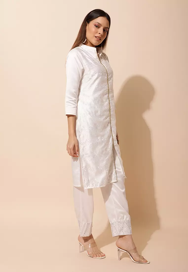 Chanira Festive Alisha Tunic-White