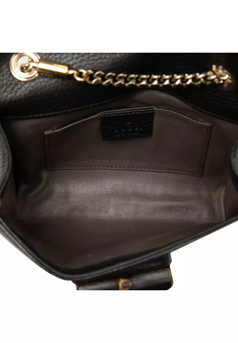 Pre-Loved Gucci Small Calfskin Miss Bamboo Crossbody