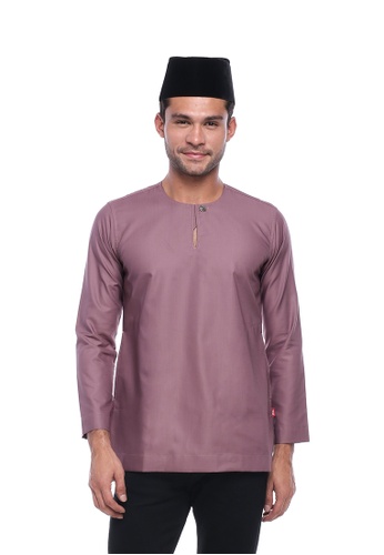 Buy Cirgaro Kurta Teluk Belanga Cgo 2020 Dusty Purple Online Zalora Malaysia