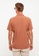 LC WAIKIKI brown Regular Fit Short Sleeve Poplin Men's Shirt 9DD72AA69D866DGS_5