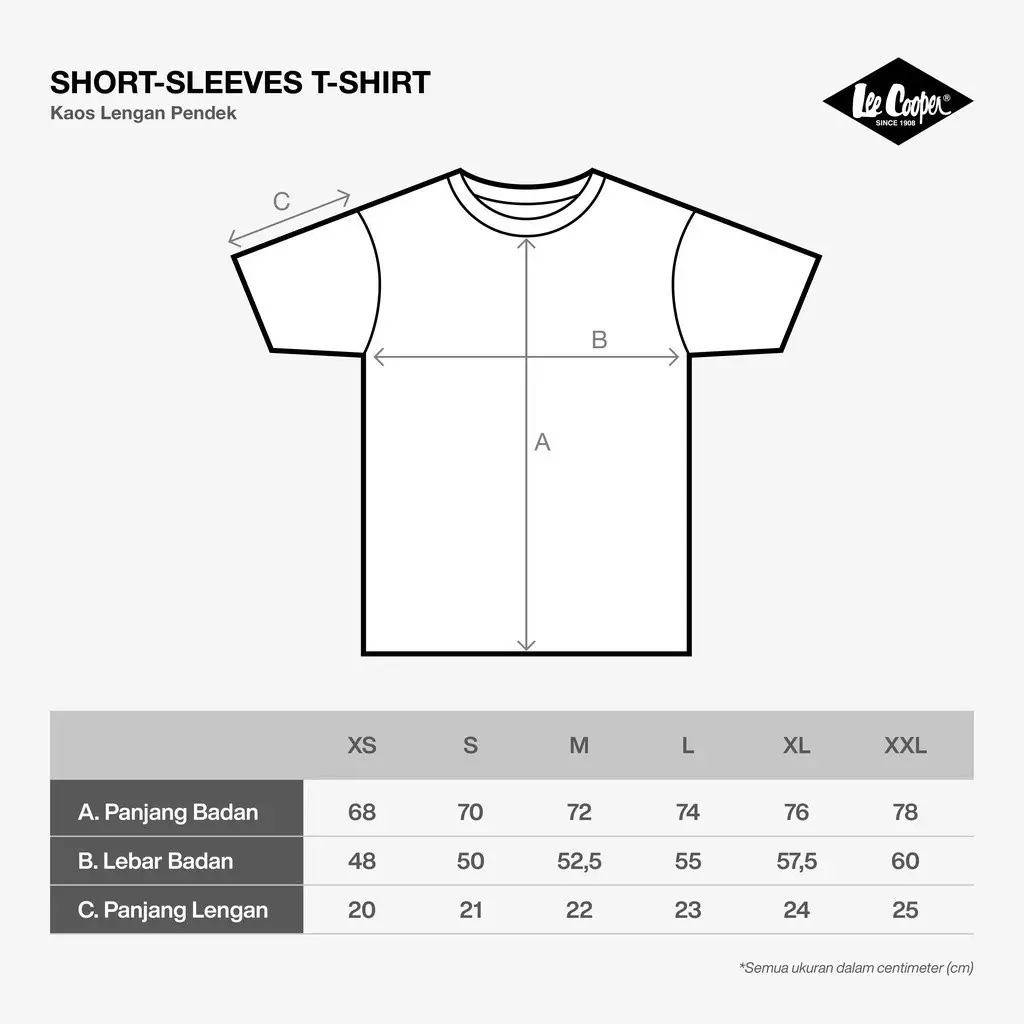 Lee Cooper T-shirt Logo Diamond White Black