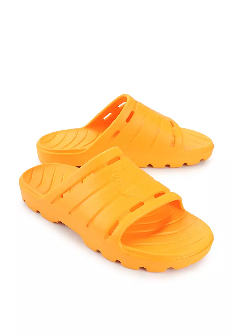 Orange discount jail sandals