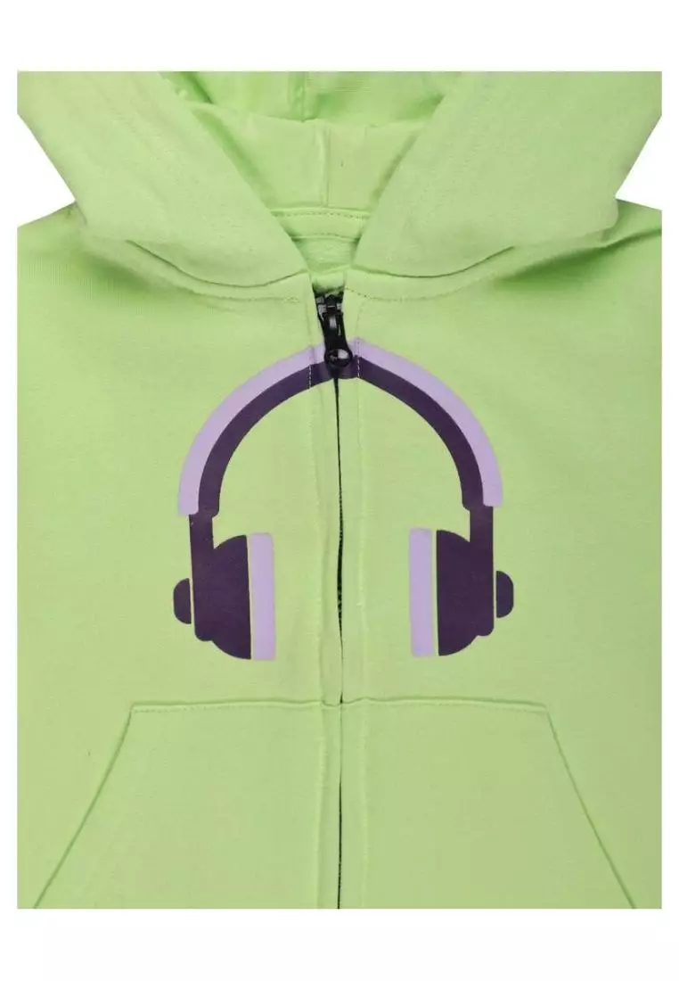 DJ Neon Zipper Jacket