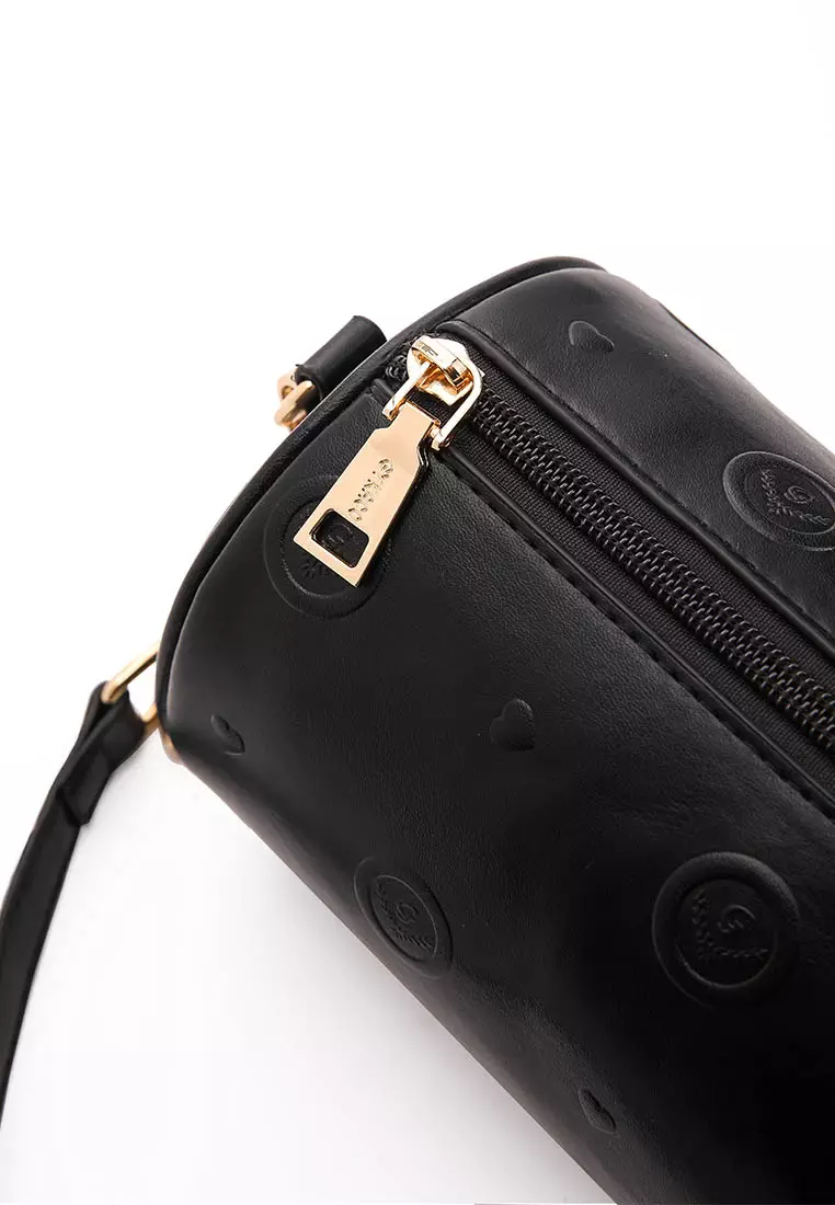 GYKACO KYUTO Black - Tas Wanita Sling Bag - Fashion Top Handle Bag (Import)