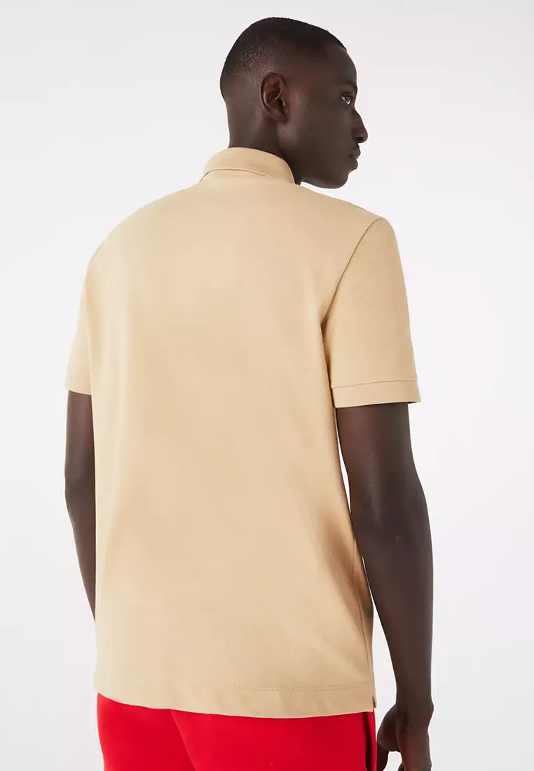 Men's Lacoste Paris Polo Shirt Regular Fit Piqué