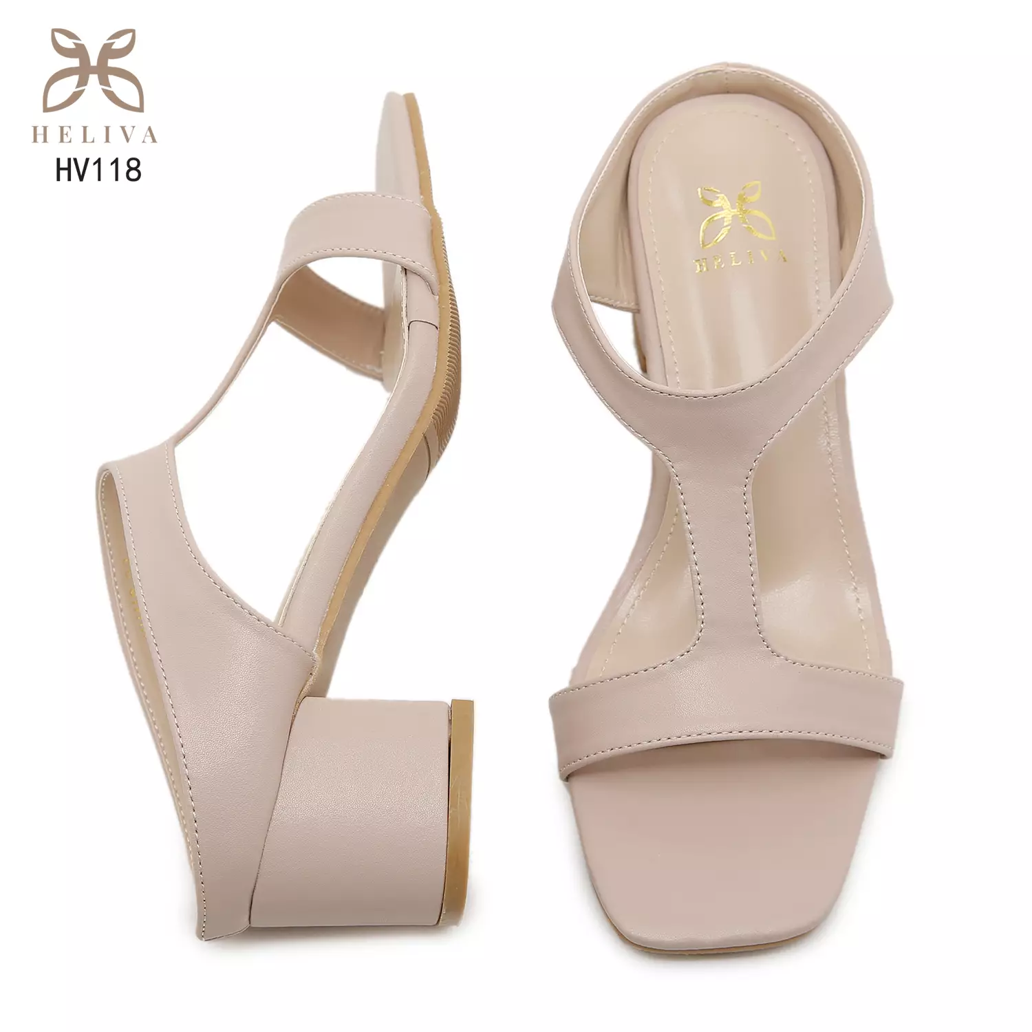 HELIVA NOLIN Sandal Heels Wanita Hak 5.5cm HV118