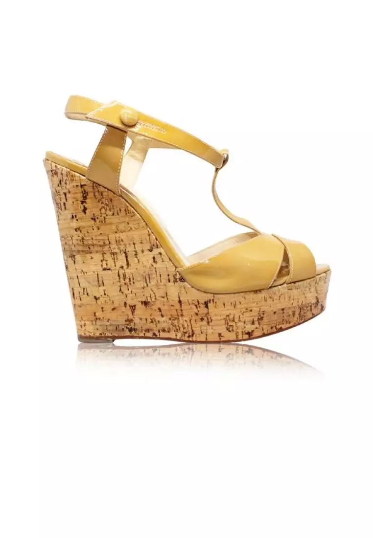 Wedge deals louboutin shoes