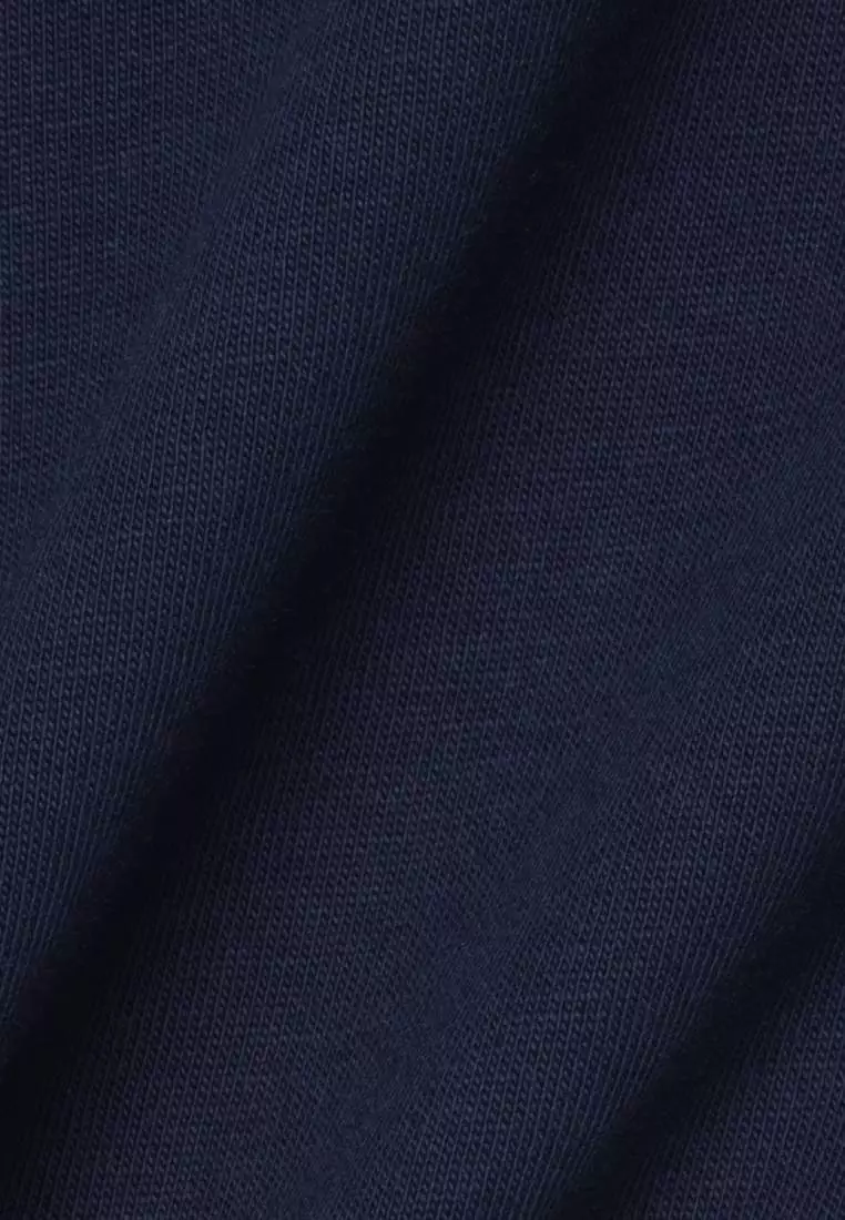 Trim Accent Jersey T-shirt Dress