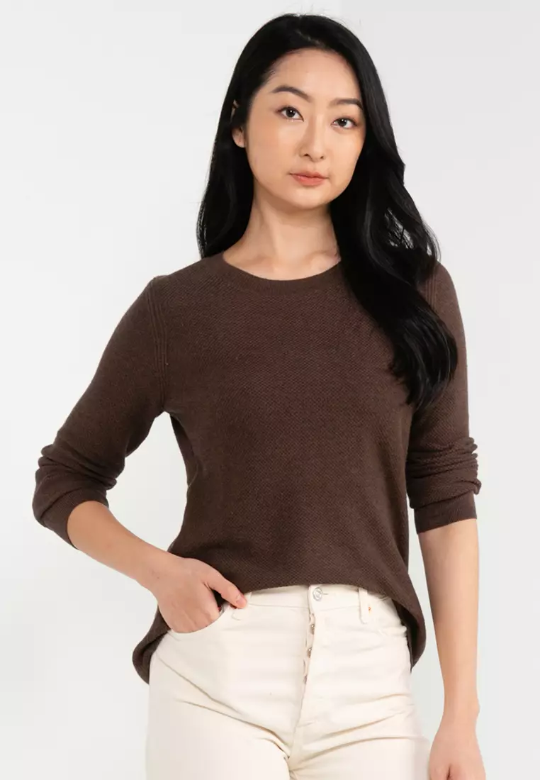 GAP Relaxed Crew Neck Sweater 2024 Buy GAP Online ZALORA Hong Kong