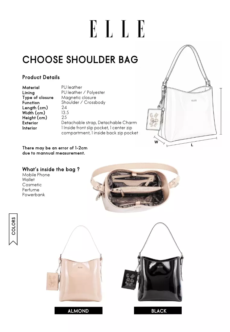 elle Buy ELLE CHOOSE SHOUDER BAG 2026 Online | ZALORA