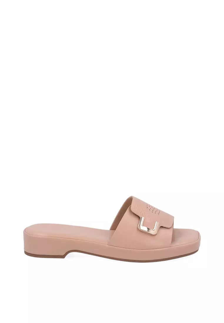 Buy Carlo Rino Sand Sloane Buckle Sandals 2026 Online | ZALORA