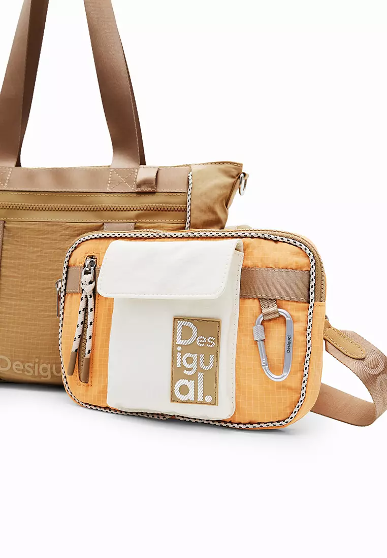 Desigual Woman M multi-position Voyager bowling bag.