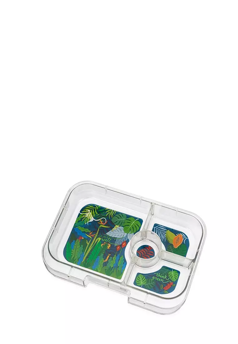 Yumbox Panino Bamboo Green Jungle - Kotak Makan - Kotak Bekal Anak dan Dewasa