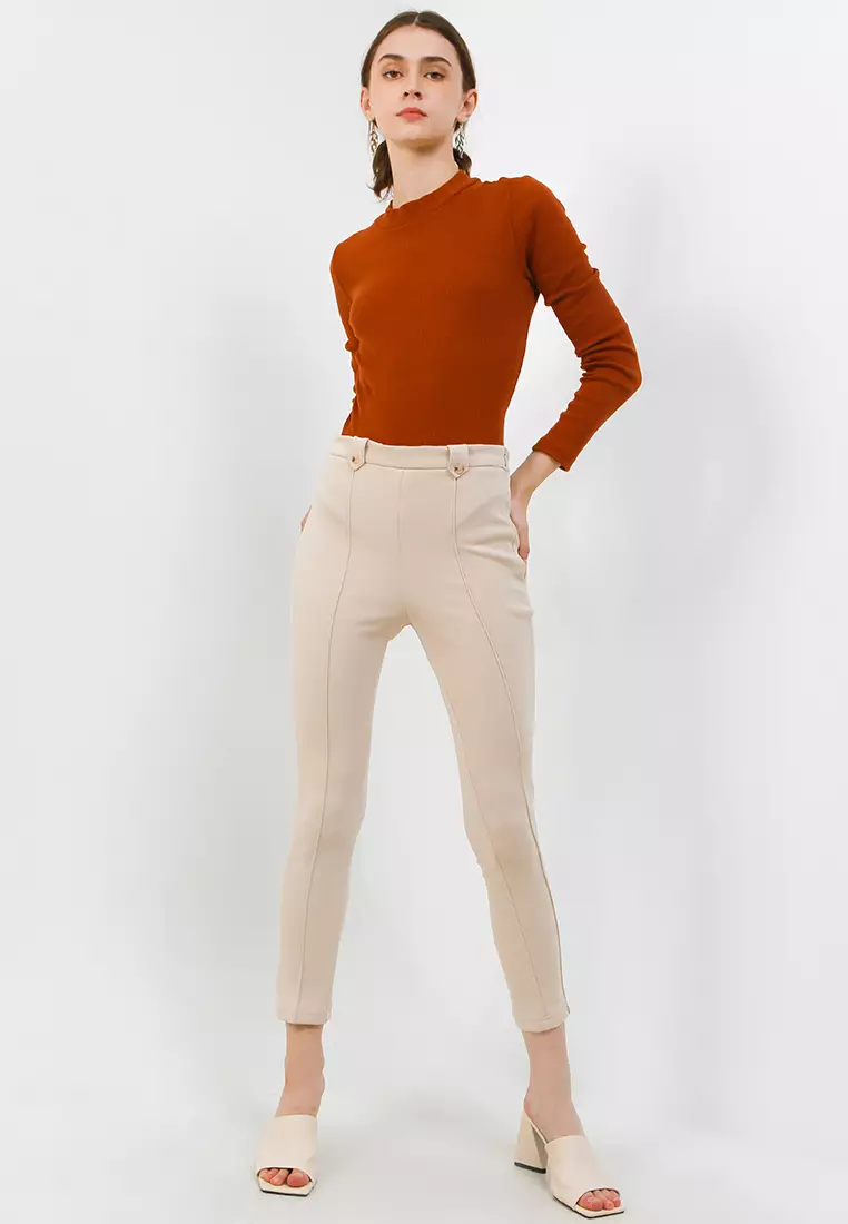 Signature Office Crop Pants