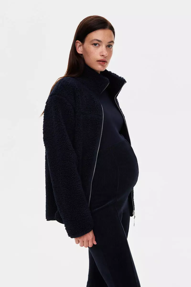 MAMA Before & After Babywearing teddy jacket