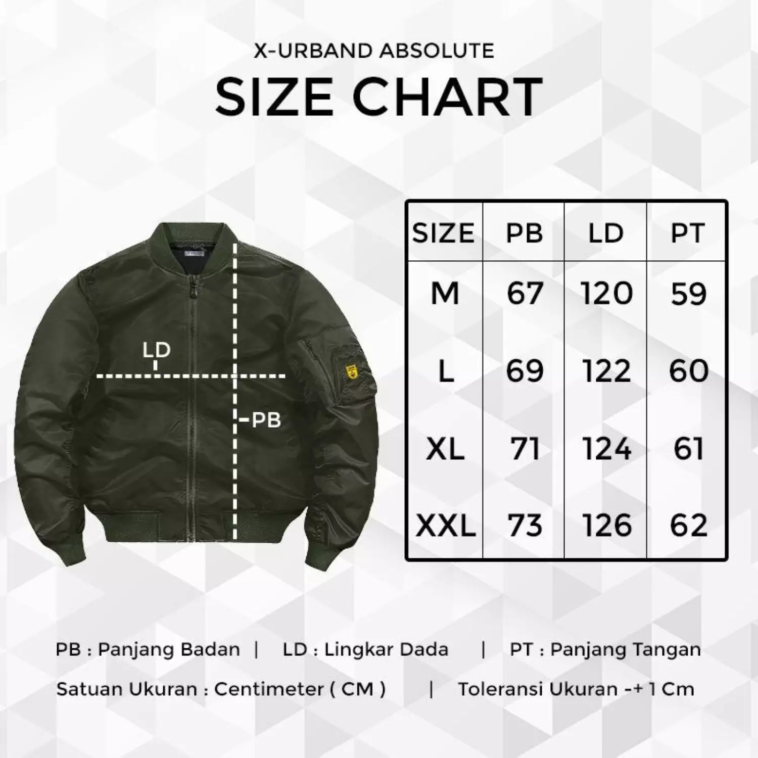 Jaket Bomber Full Bordir Waterproof A493