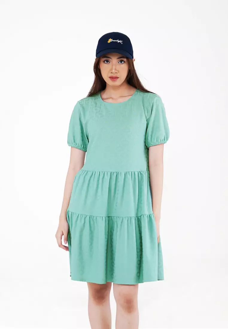 Greenlight Casual Summer Dress Satin C051223