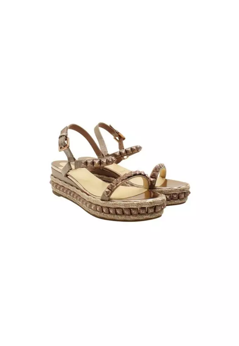 Louboutin pyraclou gold deals