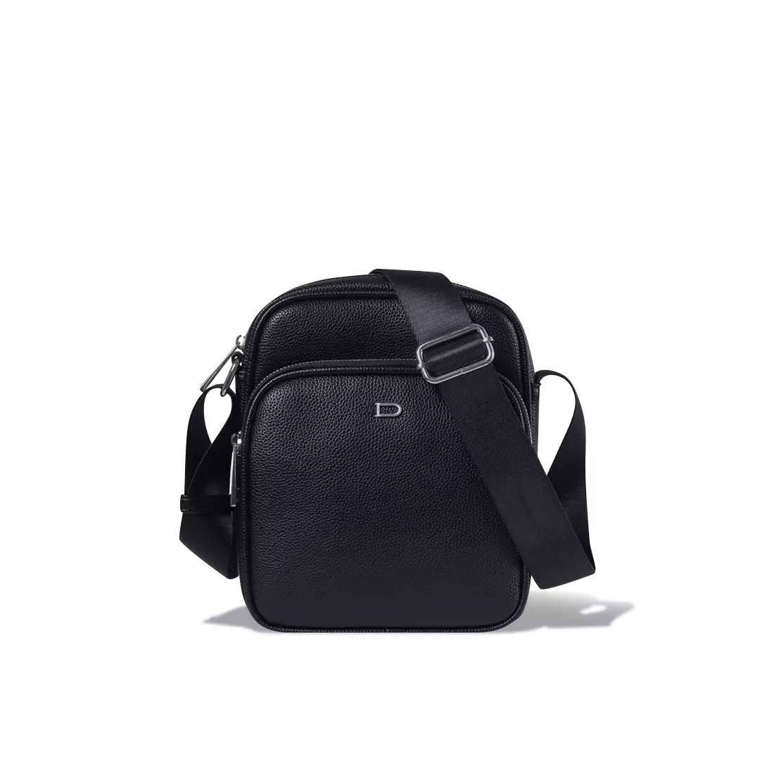 Boston Double Zip Sling Crossbody Bag