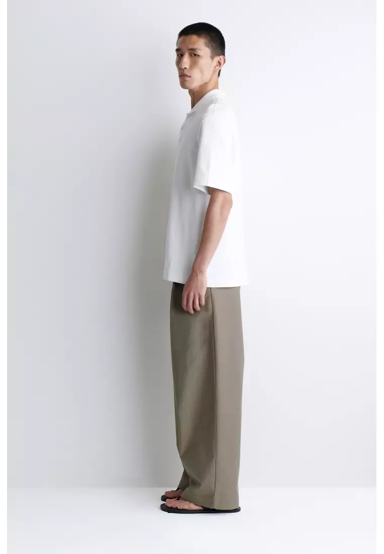 INTERLOCK COTTON POLO SHIRT