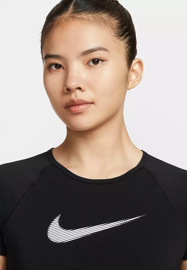 Women's Dri-FIT Short-Sleeves Cropped Graphic Top