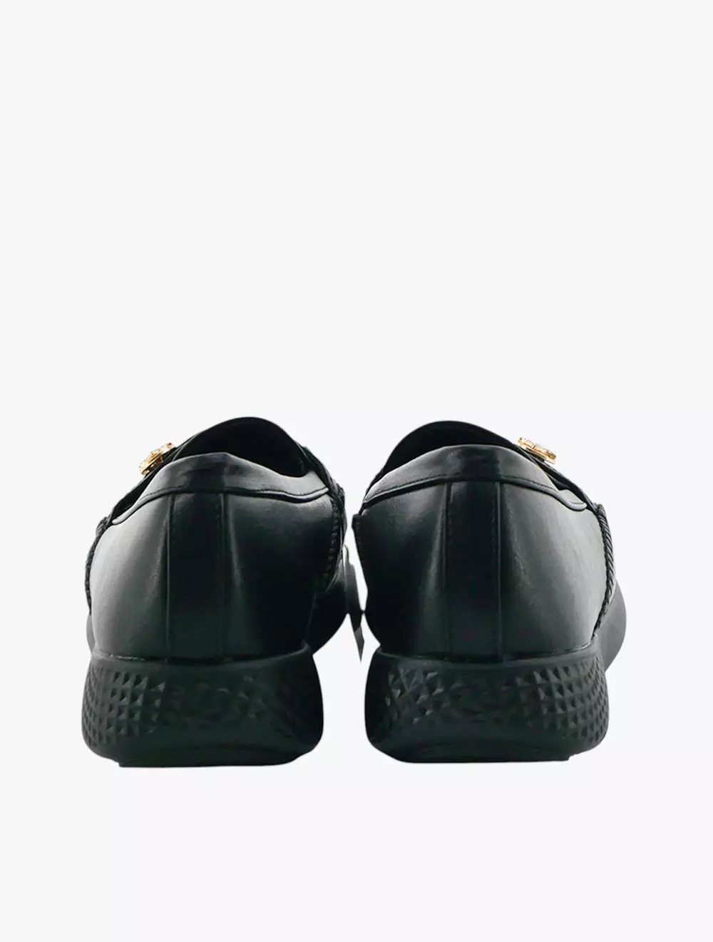 Payless Chrissie Womens Olympia Comfort Loafers - Black_15