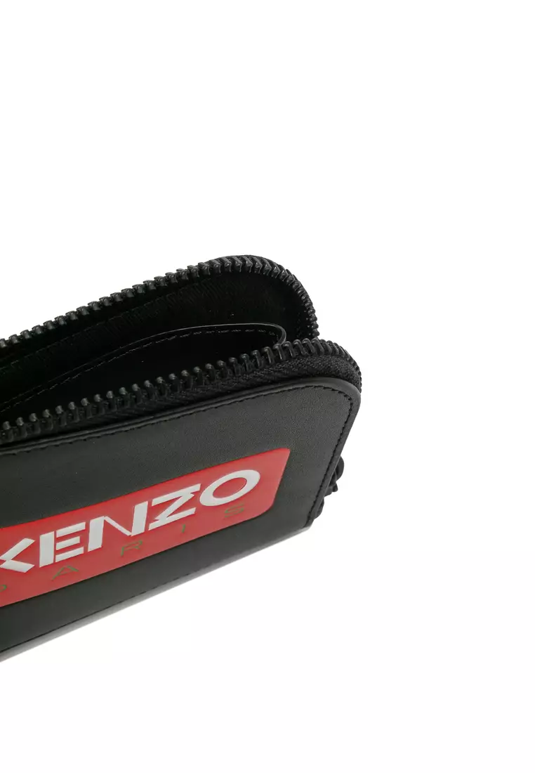 Buy Kenzo Kenzo Paris Leather Coin Purse/wallet 2023 Online | ZALORA ...