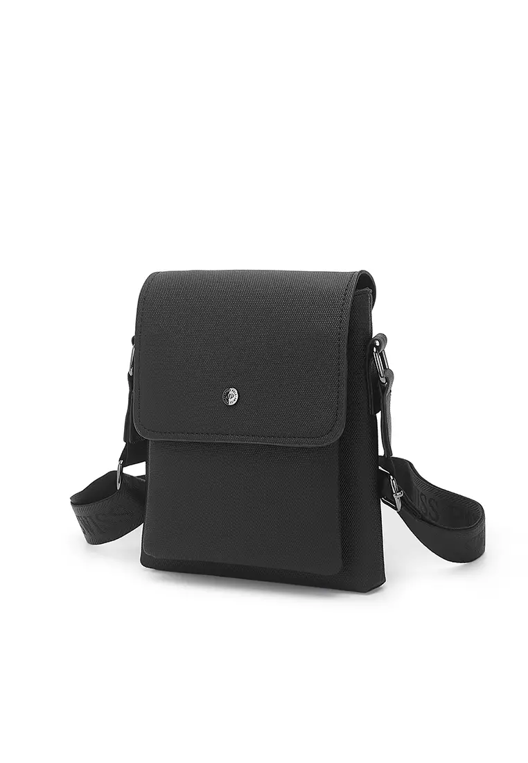 Men's Sling Bag / Crossbody Bag - Black