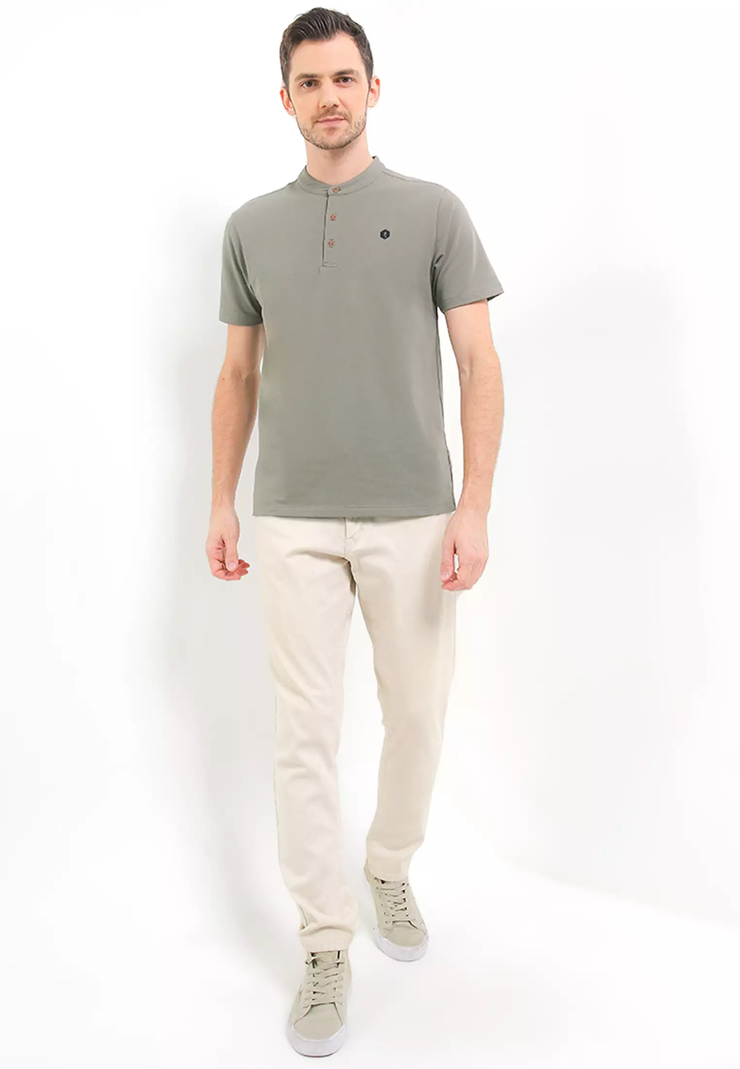 Cressida Regular Fit Hanley Shirt B223G - Green