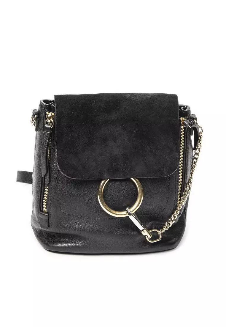 Buy Chloé Pre-Loved Small Faye Backpack 2026 Online | ZALORA